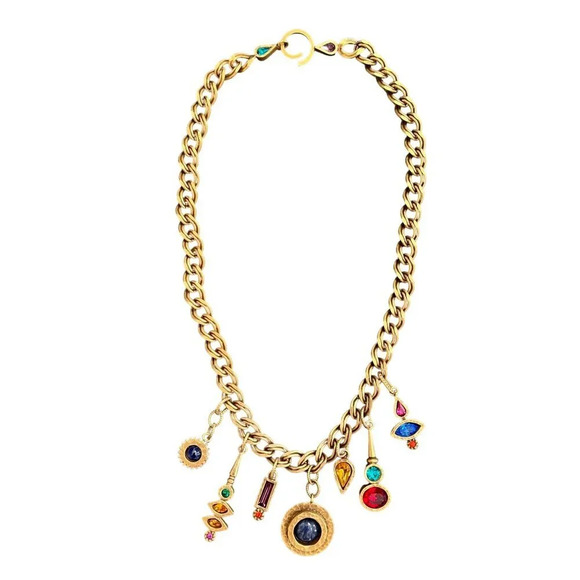 Patricia Locke Pristine Vintage Charm Necklace - Picture 1 of 9